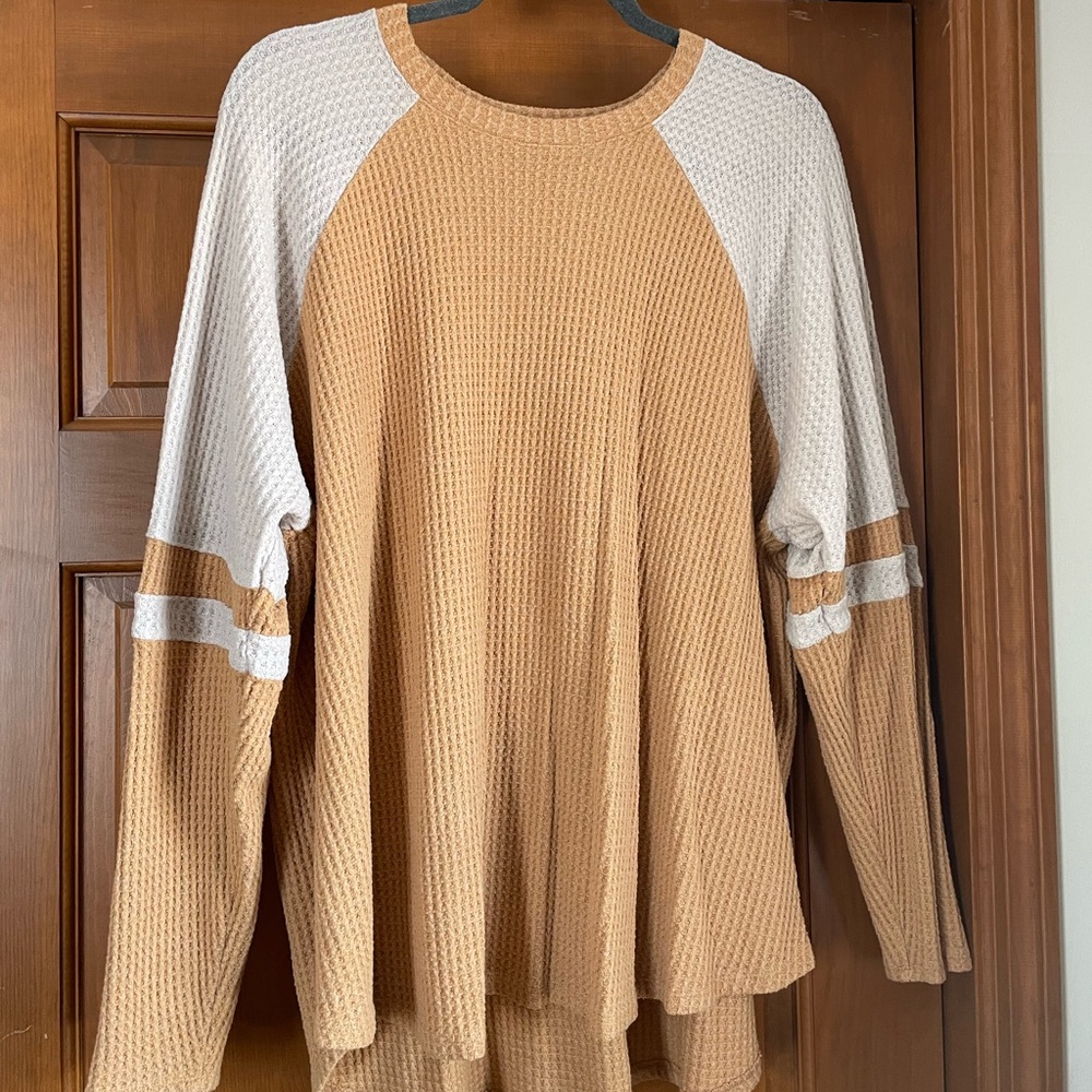American Eagle Waffle Top